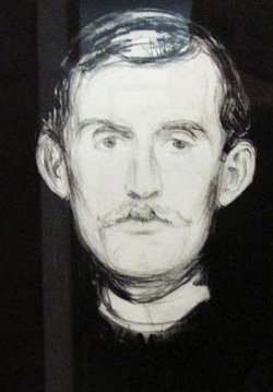 Edvard Munch - autoritratto